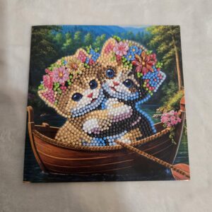 Adorable Kittens Diamond Art Card