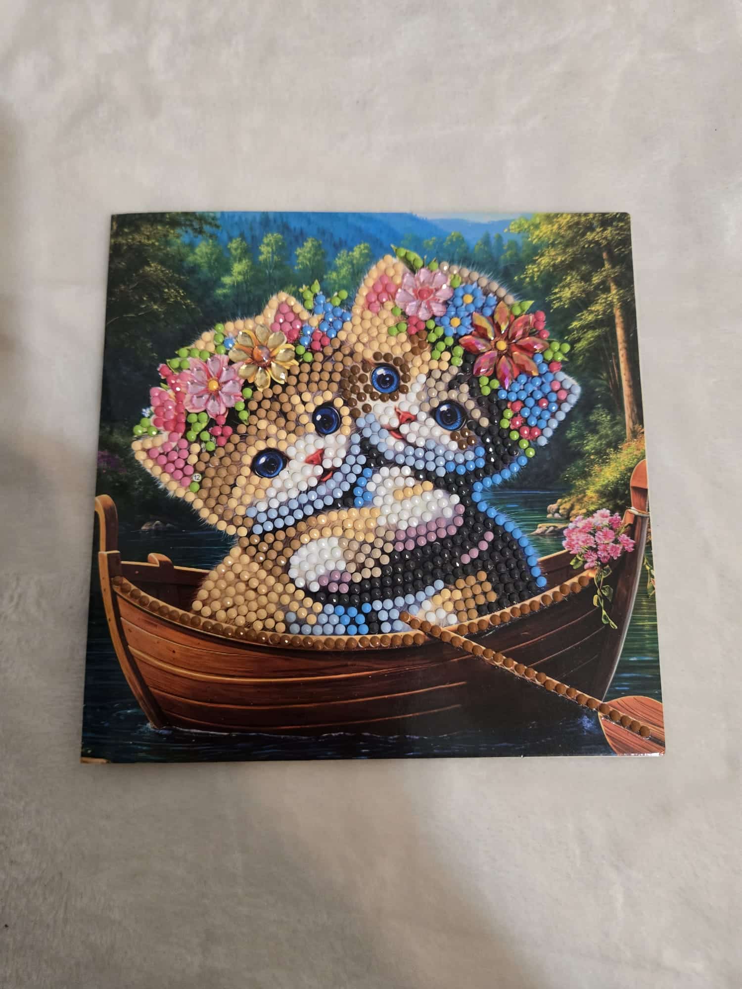 Adorable Kittens Diamond Art Card