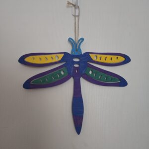 Hanging Wooden Dragonfly