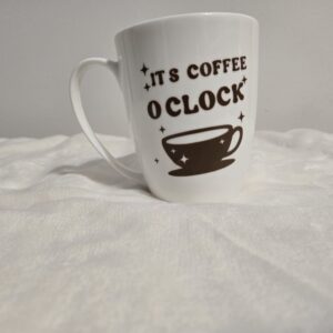 It's Coffee O'Clock Vinyl Cup
