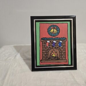 Painted Fireplace Painting