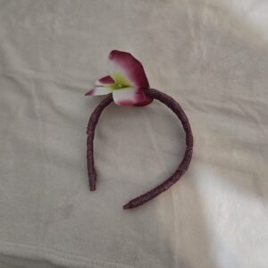 Pink Flower Headband