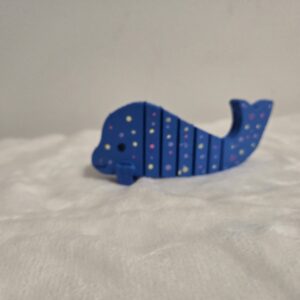Wooden Whale Toy
